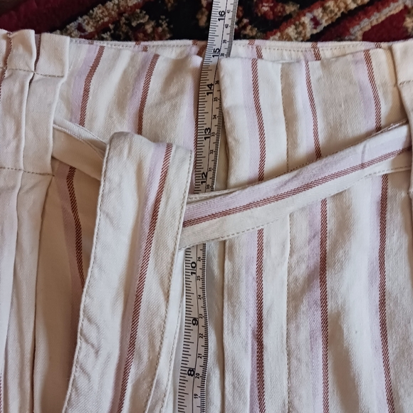 Anthropologie Striped Paperbag Short 4" Inseam NWT - Picture 8 of 10